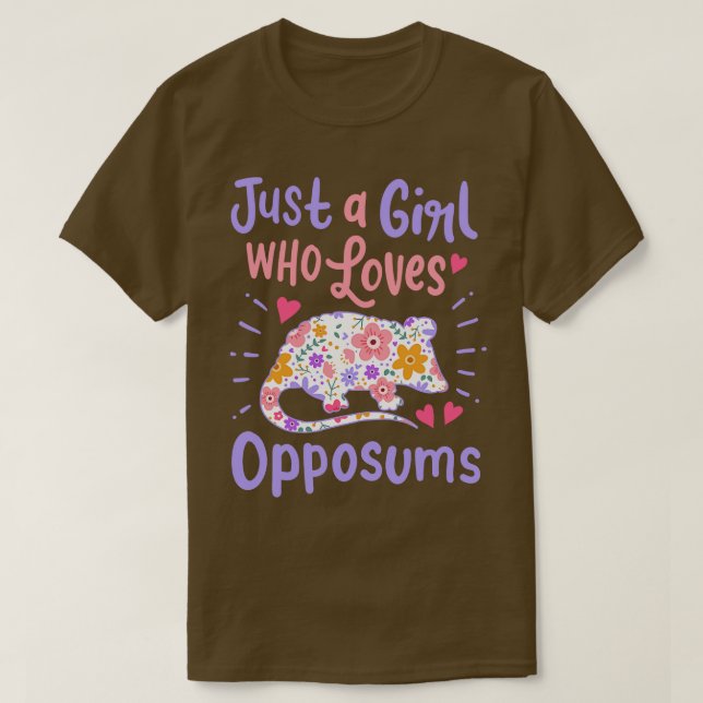 Camiseta Ogambm Possum Ogambm Lover 1 (Frente do Design)