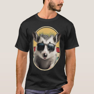 Camiseta Ogambm Retro Outfit Legal Animal Come Trash Possum