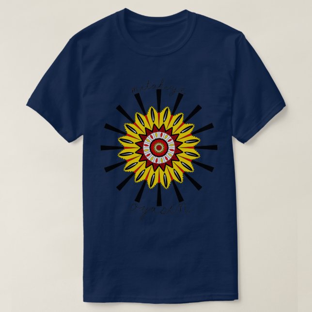 Camiseta Oglala Lakota (Frente do Design)