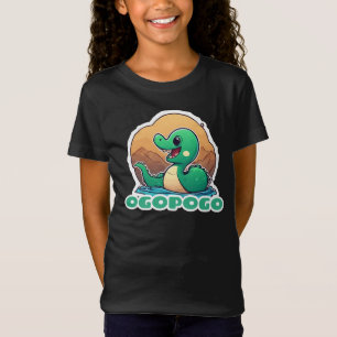 Camiseta Ogopogo Verde e Bonito, Monstro do Lago Okanagan