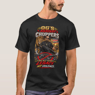Camiseta OG's Contra Choppers | Legado Não Violência