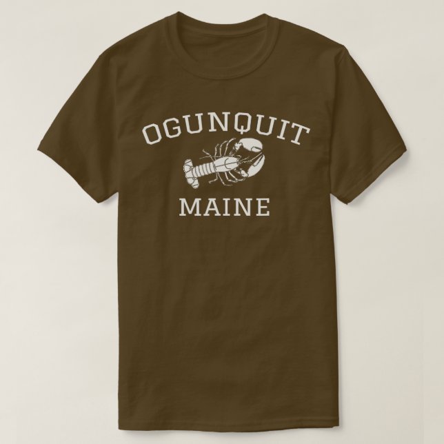 Camiseta Ogunpensar Maine Lobster 2 (Frente do Design)