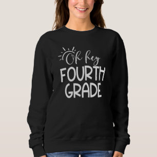 Camiseta Oh, 4º ano de Sunshine 4º ano de volta a Sch