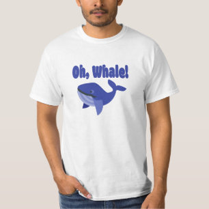 Camiseta Oh, Baleia Pun Engraçado