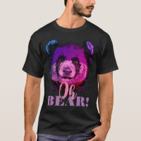 "OH BEAR" | Legal Panda Roxo Engraçado