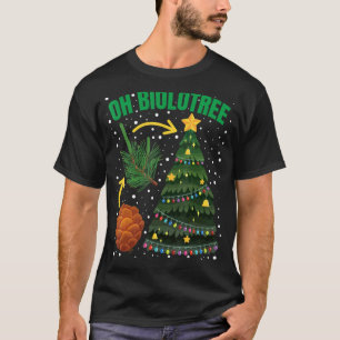 Camiseta Oh Biolotree Engraçado Professor de Biologia Ciênc