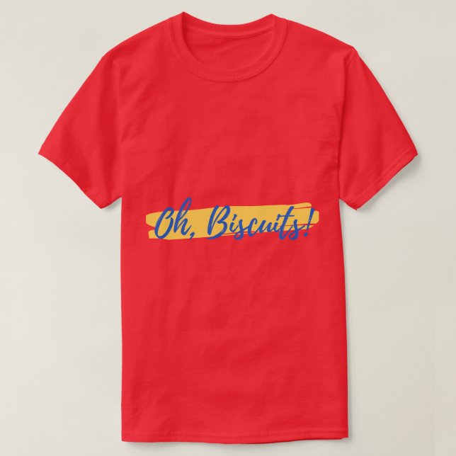 Camiseta Oh biscoitos bluey (Frente do Design)