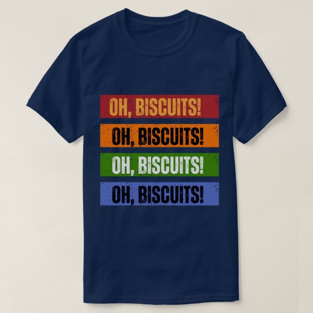 Camiseta Oh Biscuits bluey 4 (Frente do Design)