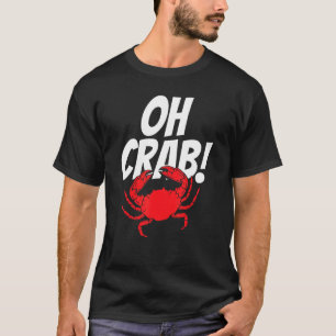Camiseta Oh Caranguejo Marisco Lagosta Ventilador Pun