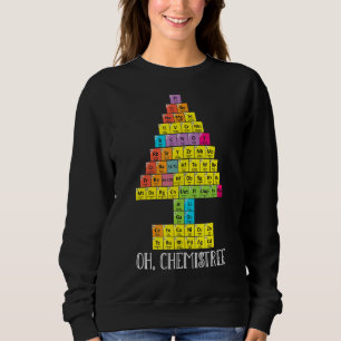 Camiseta Oh Chemistree Christmas Chemistry Periódico