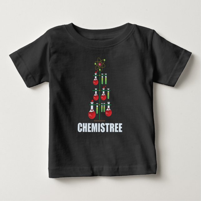 Camiseta Oh Chemistree Christmas Chemistry Science teacher  (Frente)