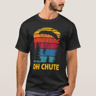 Camiseta Oh Chute Skydiving Skydive Parachuting S