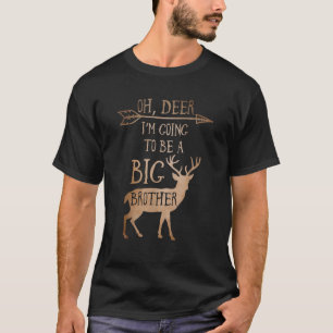 Camiseta Oh Deer, vou ser um grande Natal para o Irmão
