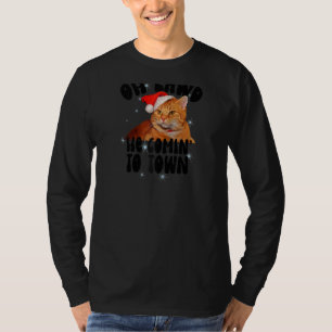Camiseta Oh Deus Ele Está Chegando O Feliz Natal Meme Engra