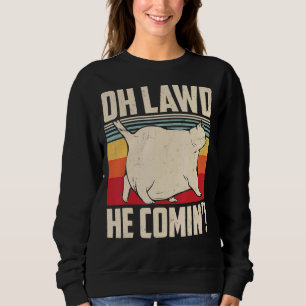 Camiseta Oh, Deus Ele Vem Voltar Ao Estilo De Retro Vintage