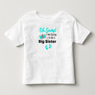 Camiseta Oh, droga! Vou ser uma irmã mais velha Irmã mais v