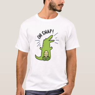 Camiseta Oh Encaixe o Botão Crocodilo de Encaixe