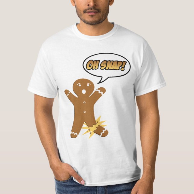 Camiseta Oh, Engraçado Feriado Natal ou Ação de Graças (Frente)