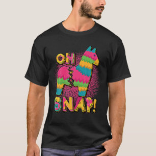Camiseta Oh, Engraçado Pinata Mexicano Fiesta Party Cinco D