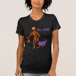 Camiseta Oh, esqueleto instantâneo