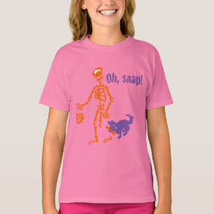 Camiseta Oh, esqueleto instantâneo