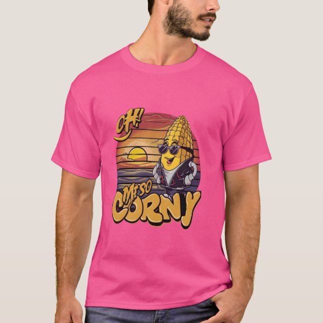 Camiseta Oh, Eu Tão Engraçada, Comida, Pun Ideias (Frente)