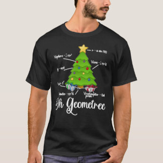 Camiseta Oh Geometree Funny Maths Inspired Christmas Tree