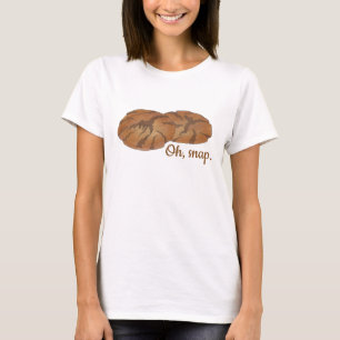 Camiseta Oh (Ginger) Snap Amish PA Cookies Holandeses do Gi