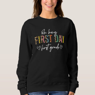 Camiseta Oh Hey 1st Grade Back To School Students Teacher F