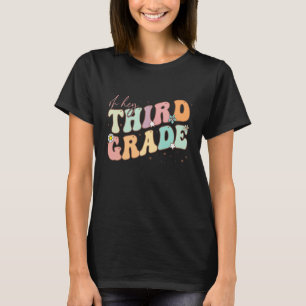 Camiseta Oh Hey Terceira Série Groovy De Volta à Escola Pro