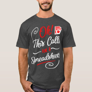 Camiseta Oh, isso pede uma cotação de impostos engraçada na