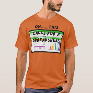 Camiseta Oh, isso uma planilha 2