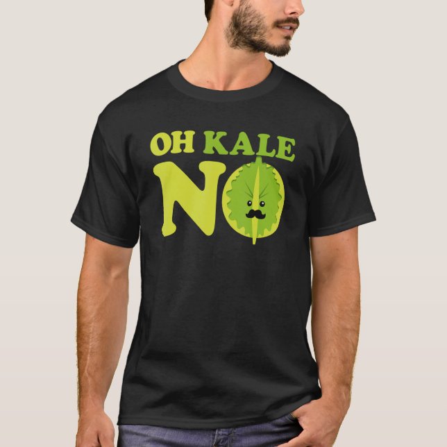 Camiseta Oh Kale Sem Kale Espinafre (Frente)