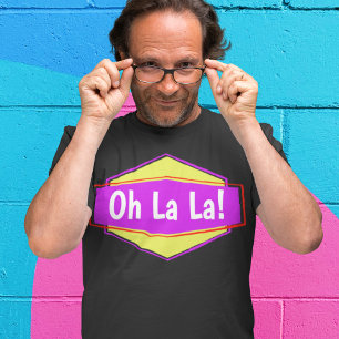 Camiseta Oh La Funny Urban Retro Chic