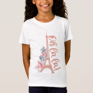 Camiseta Oh La La - Torre Eiffel Paris França