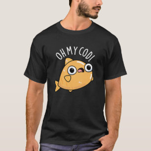 Camiseta Oh Meu Bacano Peixe Engraçado Pun Dardo BG