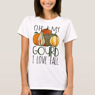Camiseta Oh Meu Deus Eu Adoro Pumpkin Queda outono outono
