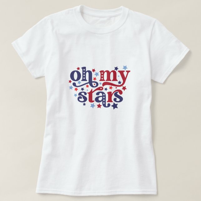 Camiseta Oh, Minhas Estrelas (Frente do Design)
