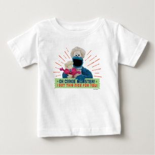 Camiseta Oh Monstro das Bolachas! Eu Tenho Isso Legal Para