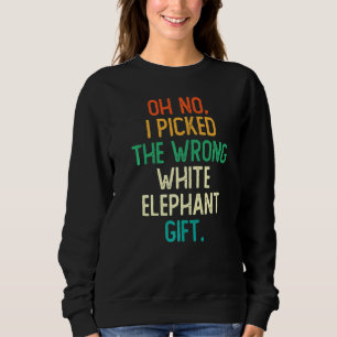Camiseta Oh Não, Eu Peguei O Prêmio De Elefante Branco Erra