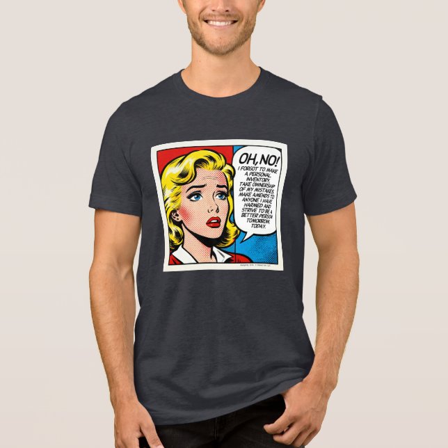 Camiseta Oh Não Feminino - Unisex (Frente)