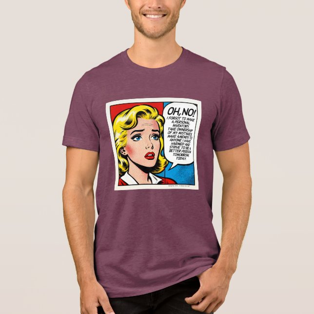 Camiseta Oh Não Feminino - Unisex -  (Frente)