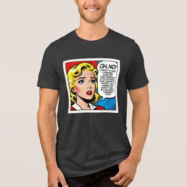 Camiseta Oh Não Feminino - Unisex -  (Frente)