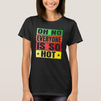 Camiseta Oh, Ninguém É LGBT Lésbica LGBT De Gay Quente
