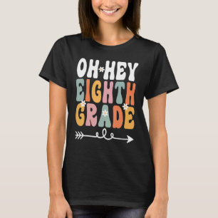 Camiseta Oh, Oitavo Ano Retrô Professor de Groovy 8