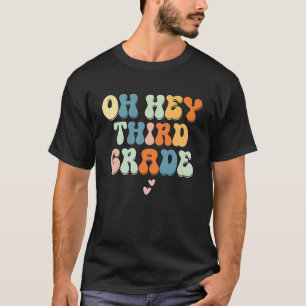Camiseta Oh Olá Terceira Série Professora Volta às Aulas Vi