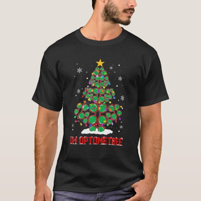 Camiseta Oh Optometree - Optometrista de Natal Optometrista (Frente)