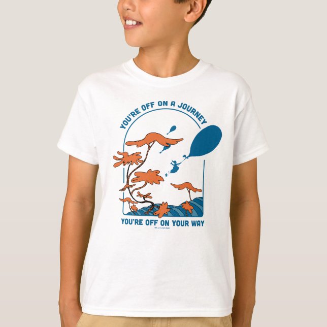 Camiseta Oh, Os Lugares Que Você Vai! "Desligar em uma Viag (Frente)