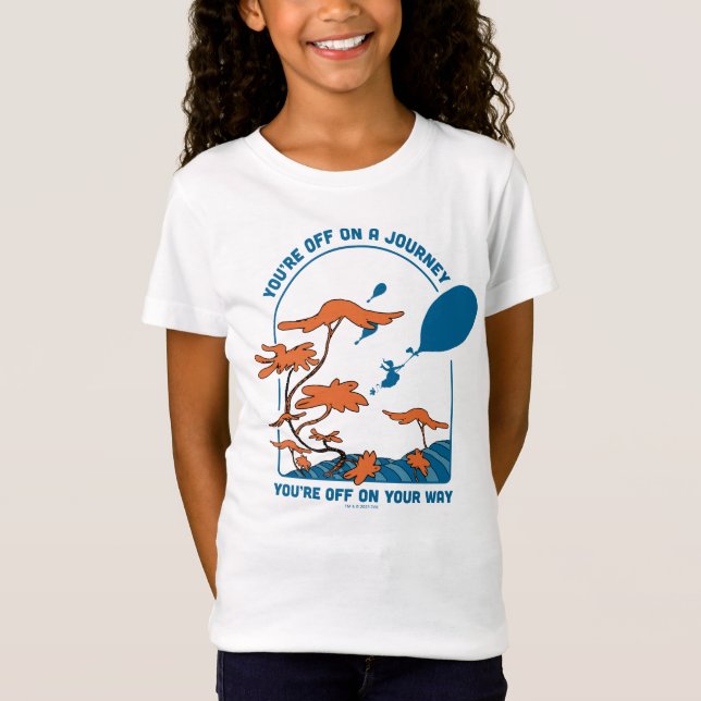 Camiseta Oh, Os Lugares Que Você Vai! "Desligar em uma Viag (Frente)