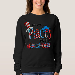 Camiseta Oh, Os Lugares Que Você Vai Educar A Equipe Do Esq